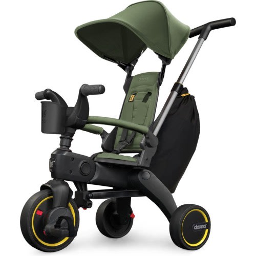 Doona Liki S3 Convertible Stroller Trike, Desert Green