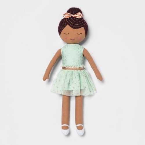 Ballerina Dress Kids' Throw Pillow - Pillowfort™, Color: Mint