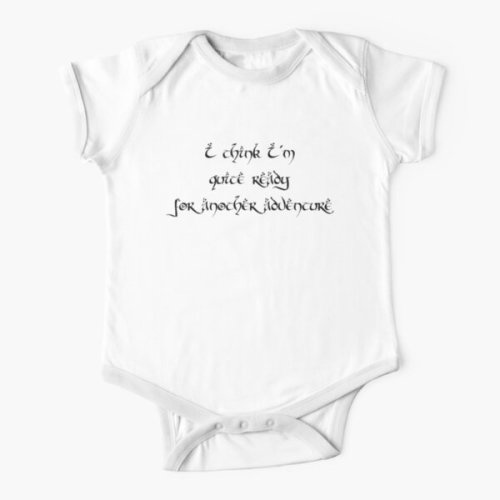 I Think I'm Quite Ready for Another Adventure | Baby One-Piece