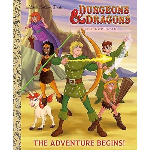The Adventure Begins! (Dungeons & Dragons) (Little Golden Book)