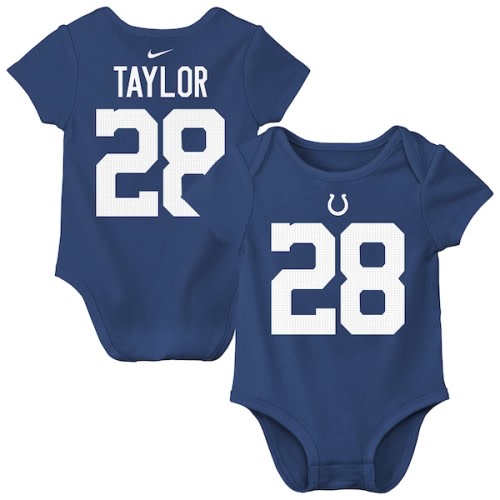 Jonathan Taylor Indianapolis Colts Nike Infant Name & Number Bodysuit - Royal