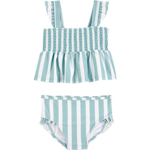 Carter’s Child of Mine Baby and Toddler Girl Two-Piece Swimsuit Set, Sizes 0/3M-5T