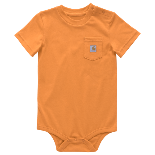 Carhartt Pocket Short-Sleeve Bodysuit for Babies
