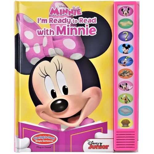 Disney Minnie Mouse - I'm Ready to Read with Minnie Sound Book - PI Kids