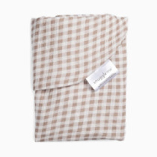 Snuggle Me Organic Infant Lounger Muslin Cover - Gingham