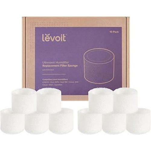 LEVOIT Cool Mist Humidifiers and 10 Pack Replacement Filter