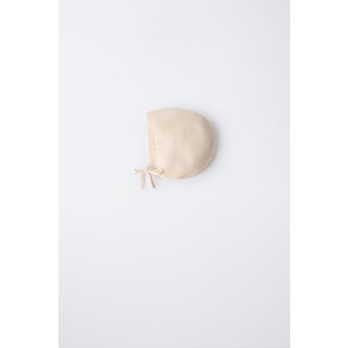 KNIT BONNET - Cream | ZARA United States