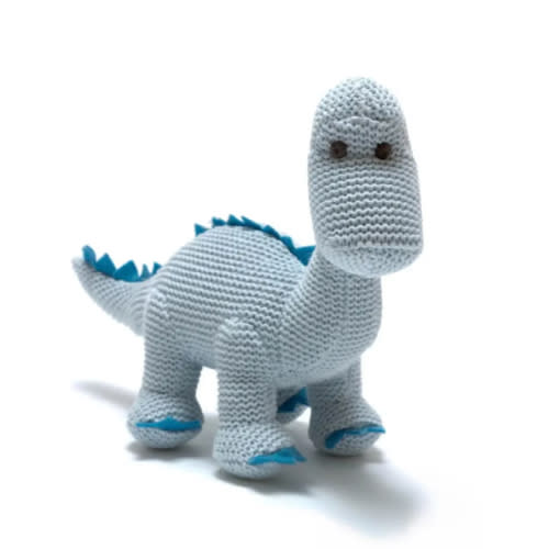 Organic Diplodocus Dinosaur Rattle