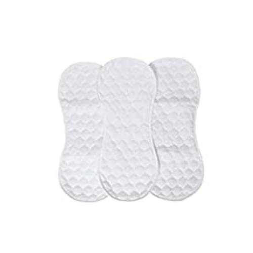 Amazon.com: Quilted Bamboo Changing Pad Liner, Fits in Peanut Shaped Changing Pads, Super Soft Peanut Changer Liners are Warm On a Baby's Back, Thicker Waterproof Pads are Machine Washable - 3 Pack : Baby