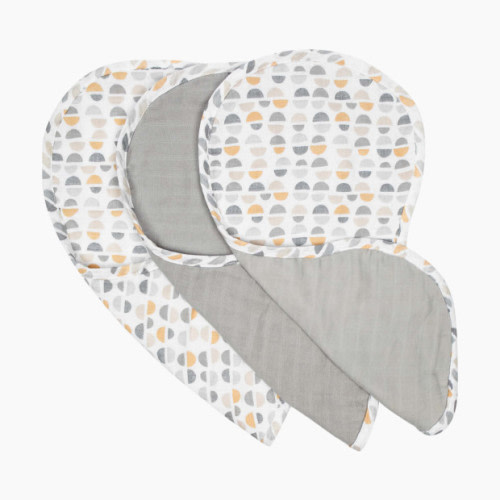 Boppy Burp Cloth (3 Pack) - Gray Gold Truffles