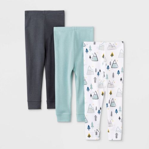 Baby Boys' 3pk 'Adventure Awaits' Pants - Cloud Island™ Green