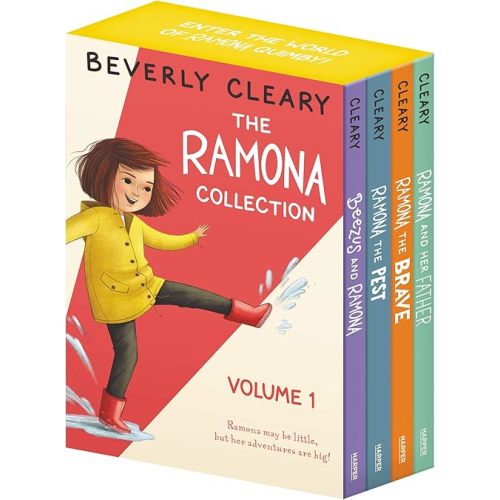 The Ramona Collection, Vol. 1: Beezus and Ramona / Ramona the Pest / Ramona the Brave / Ramona and Her Father [4 Book Box set] Paperback – Illustrated, April 28, 2020