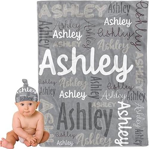 Personalized Baby Blankets for Boys Girls Personalized Baby Gifts Custom Baby Blankets for Girls Boys Personalized Baby Items Custom Name Blankets Personalized Kids