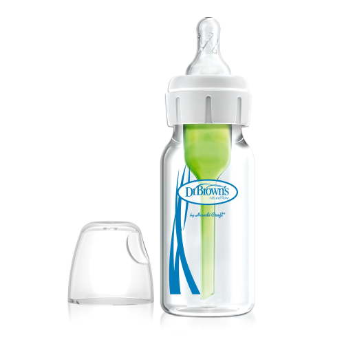 Dr. Brown's Natural Flow Options+ Narrow Glass Baby Bottle 4oz
