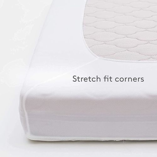 Newton Baby Crib Mattress Bundle | 100% Breathable Crib Mattress, 100% Organic Muslin Cotton Sheets, Waterproof Crib Mattress Pad | 100% Washable, 2-Stage, Non-Toxic Better Than Organic