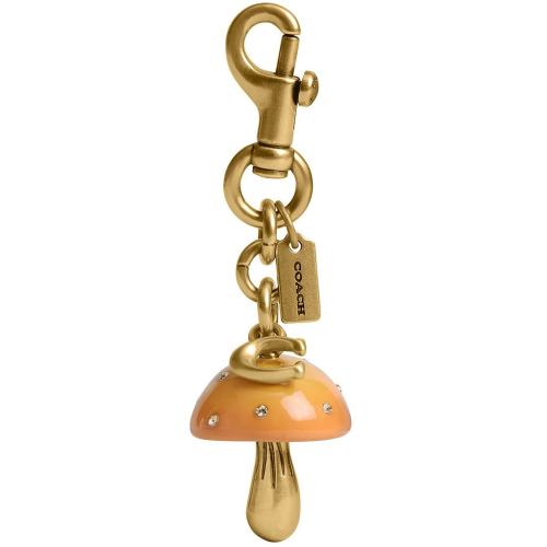 COACH Metal Mushroom Bag Charm