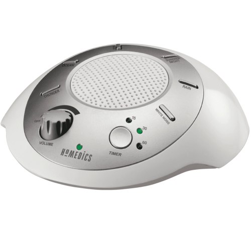 Homedics Portable Sound Spa, White Noise Machine, 6 Nature Sounds, Sleep Aid, for Home, Office, Nursery