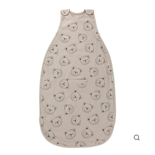 4 Season® Ultimate Baby Sleep Bag, Merino Wool & Organic Cotton, Teddy Bear