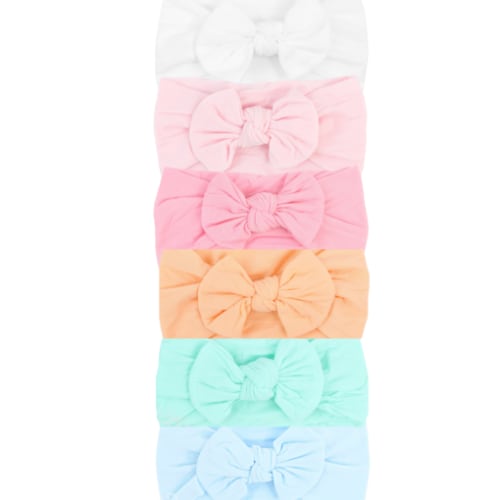 Wide Nylon Headband Bundle (Pastel) - Beyond Creations