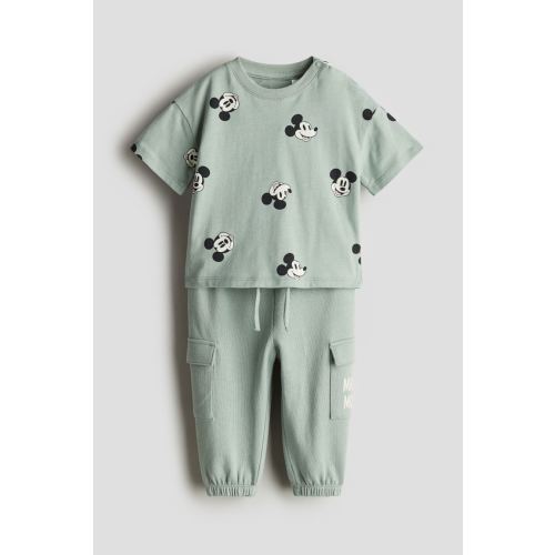 2-piece T-shirt and Joggers Cotton Set