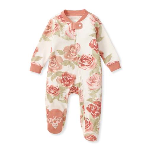 Autumn Rose Garden Organic Cotton Sleep & Play – Burt's Bees Baby
