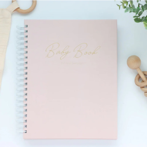 Whimsy Floral + Butterflies Baby Book