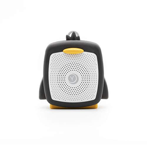 Yogasleep Pocket Baby Soother Penguin, White Noise Machine, 6 Soothing Sounds & Timer for Better Sleep, Includes Brown Noise & Lullabies, Compact Size for Travel & Child Safe, Must Have Registry Gift