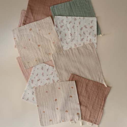Muslin Cotton Washcloth 5-Pack – Simple Steps Market