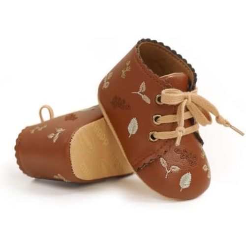 Baby Shoes Mary Jane Flats Non Slip Soft Sole Infant Toddler Sneakers First Walkers Party Christmas Dress Shoes