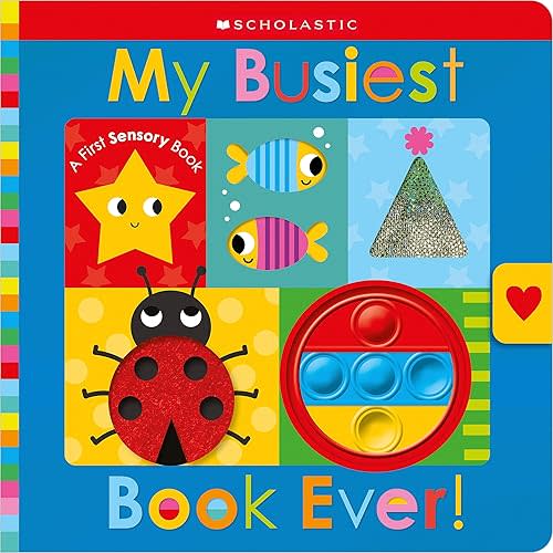 My Busiest Book Ever!: Scholastic Early Learners Novelty Book – Touch & Feel, September 6, 2022
