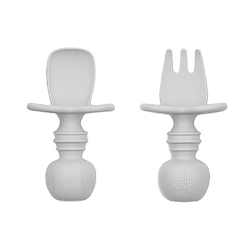 Bumkins® Silicone Chewtensils in - Gray