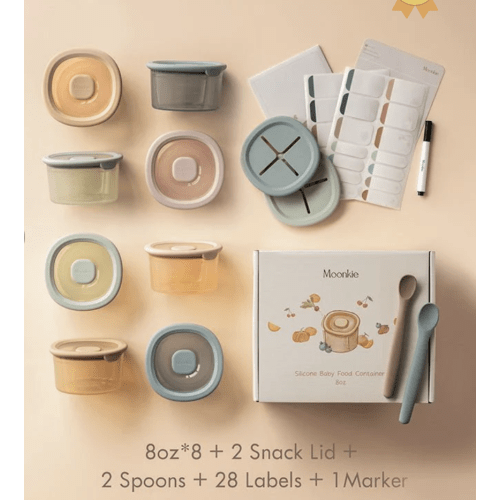 Silicone Baby Food Containers