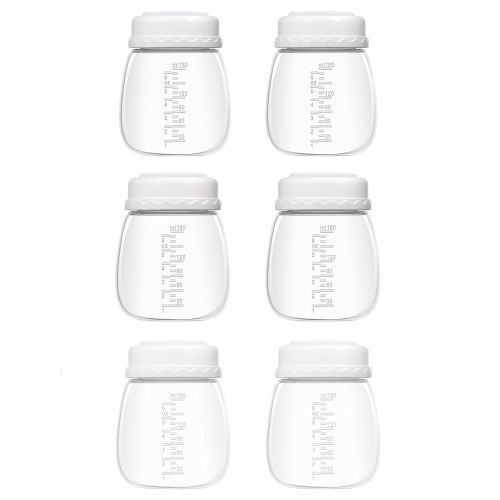 Breast Pump Parts Compatible with Spectra Replacement Pump Parts, Spectra Bottles, Spectra Pump Parts, Spectra Breast Pump, Spectra s1/s2/9 Plus, Not Original Accessories, 6 Count