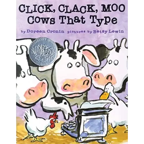 Click, Clack, Moo Cows That Type (Paperback) by Doreen Cronin (2001)