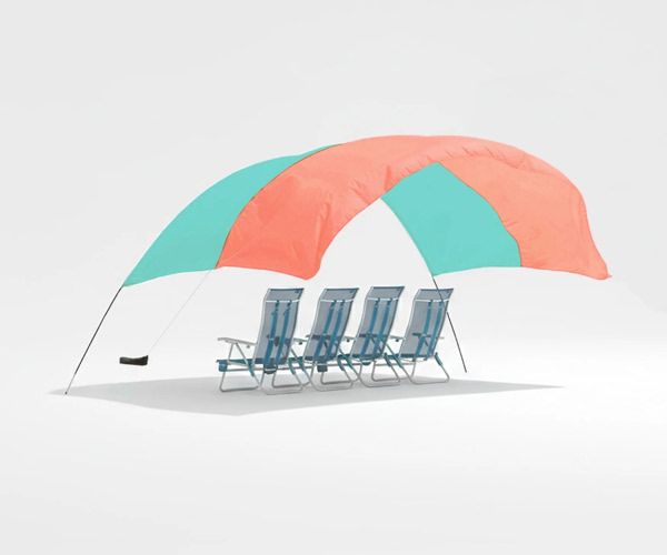 Shibumi Shade with Wind Assist | Premium Beach Shades, Park Shades & Outdoor Chairs