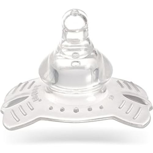 haakaa Butterfly Nipple Shields for Nursing Newborn Breast Shields for Nursing with Carry Case, 1pk