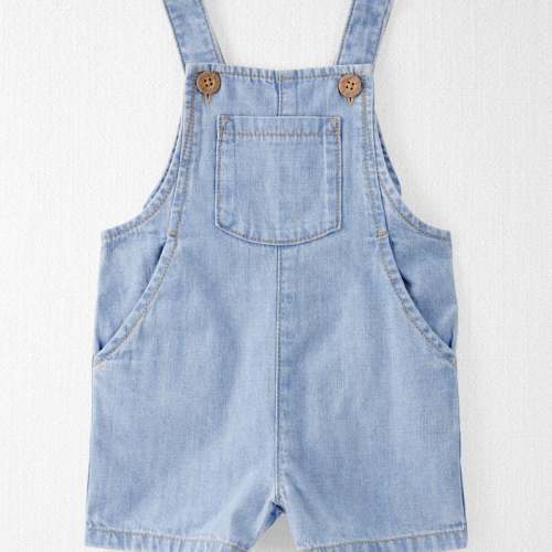 Chambray Baby Organic Cotton Chambray Shortall | Carter’s Oshkosh Canada