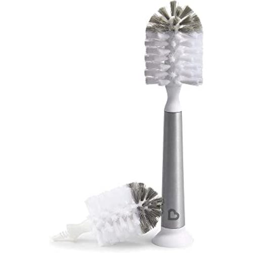 Munchkin® Shine™ Stainless Steel Bottle Brush and Refill Brush Head