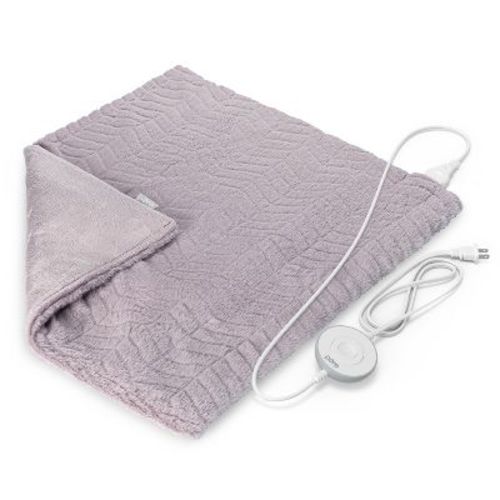 Pure Enrichment Pure Radiance Ultra-wide Luxury Heating Pad - 20" X 24" - Amethyst Dusk