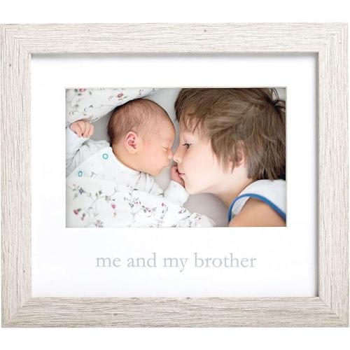 Kate & Milo Rustic Me & My Brother Frame, Sibling Keepsake, Ideal Little or Big Brother Gift, Gender Neutral Nursery Decor, Woodland Nursery