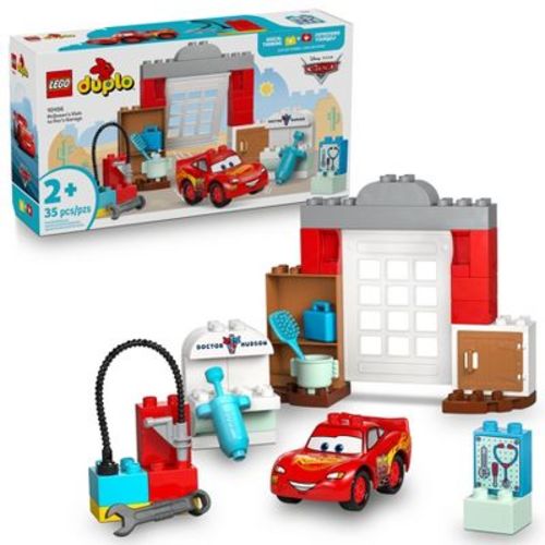 LEGO DUPLO Disney and Pixar Cars McQueen’s Visit to Doc’s Garage Building Set 10456