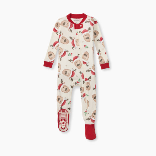Burt's Bees Baby Baby Guide My Sleigh Sleeper Matching Family Pajamas Set - 6-9 Months