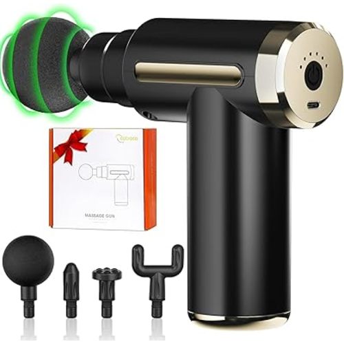 Massage Gun Deep Tissue, Back Massage for Athletes for Pain Relief, Percussion Massager Device with Silent Brushless Motor, Relax Gift for Mothers Day and Fathers Gifts(M891)