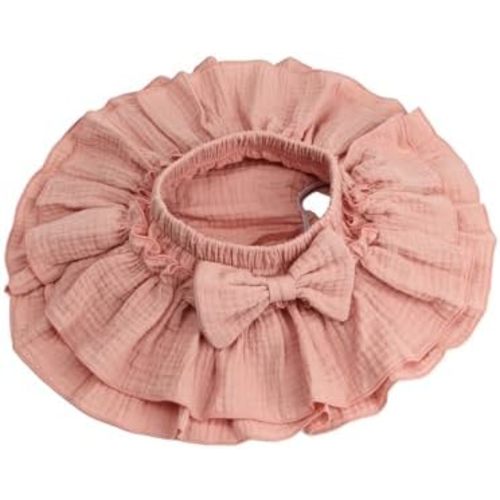 HOOLCHEAN Baby Girls Soft Cotton Gauze Ruffle Mini Skirt with Shorts