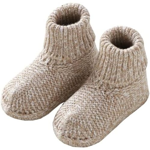 Baby Booties Hand Crochet Newborn Knit Shoes Soft Warm Cozy First Walkers for Infant Boys Girls