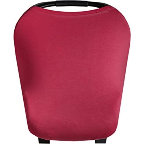 Copper Pearl Multi-Use Cover: Car Seat Covers, Nursing Cover, and Stroller Cover for Sun - Stretchy Fabric, All-Season Use, Stylish Designs, Easy Access for Moms - Mara