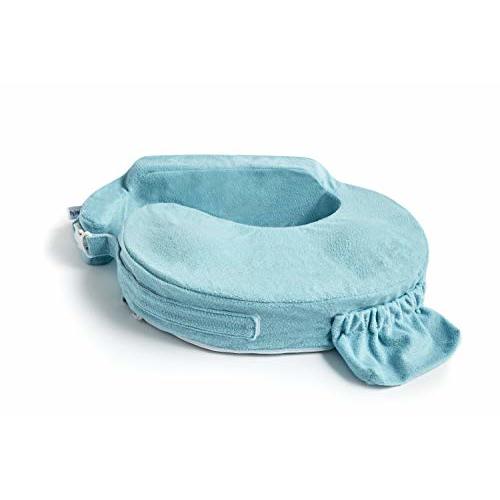 My Brest Friend Deluxe Nursing Pillow Slipcover Sleeve | Great for Breastfeeding Moms | Pillow Not Included, Aqua