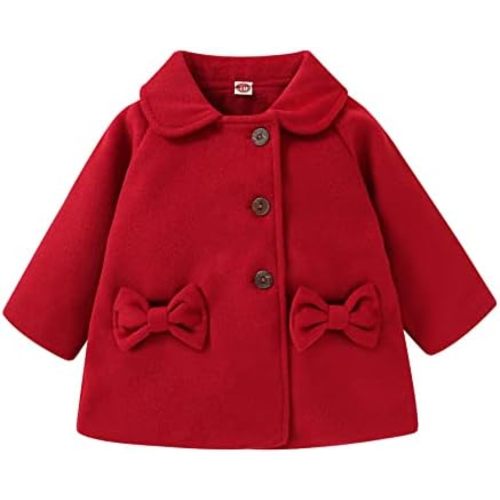 Baby Coats Fall Winter Kid Baby Girl Cloak Button Jacket Clothes Baby Outwear Clothes