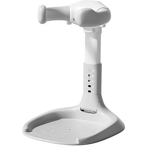 Baby Shower Stand,Infants Bath Support,Adjustable Height,Anti-Slip, with Armrest and Shower Head Holder,Ideal for 6-36 Months Toddler Standing Up Themselves