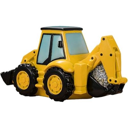 FUYU Cartoon Excavator Piggy Bank Coin Bank Money Box Home Decor